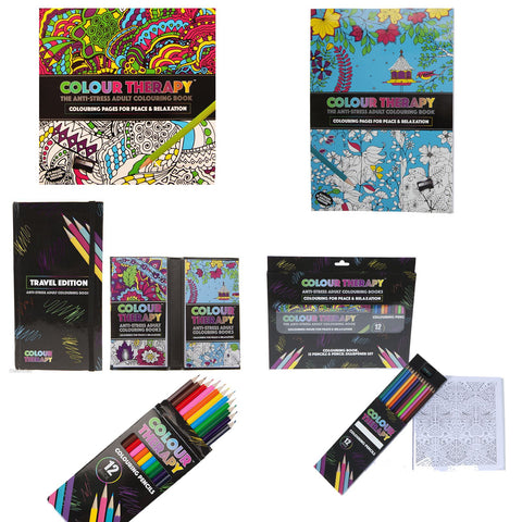 Colour Therapy Anti-Stress Colouring Book