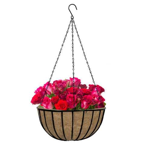 Coconut Liner Basket Planter