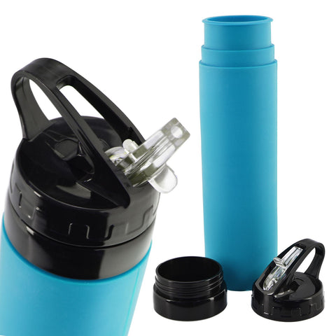 Silicone Squeezy Water Bottle