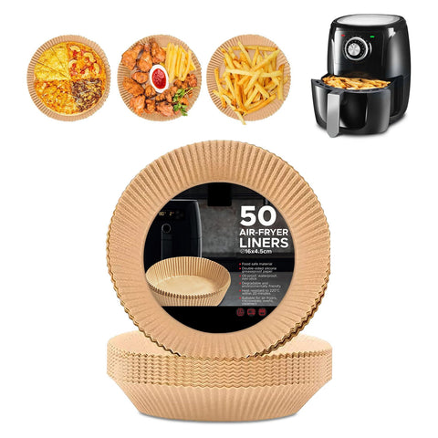 50PC Air Fryer Liners All Shapes and Sizes