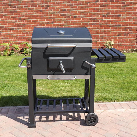 Portable Charcoal BBQ Grill Steel