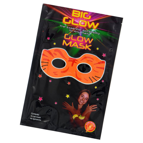 Colourful Glow Stick Eye Mask Fancy Dress