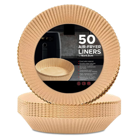 50PC Air Fryer Liners All Shapes and Sizes