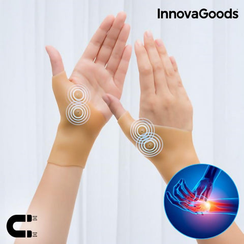 2 x Magnetic Wrist Hand Compression Straps