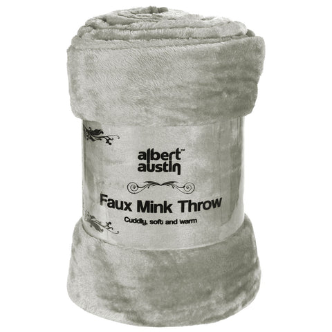 Faux Mink Throw Blanket 200 x 240 cm