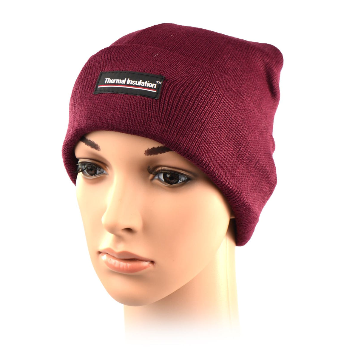 Mens Nitted Thermal Beanie Insulated