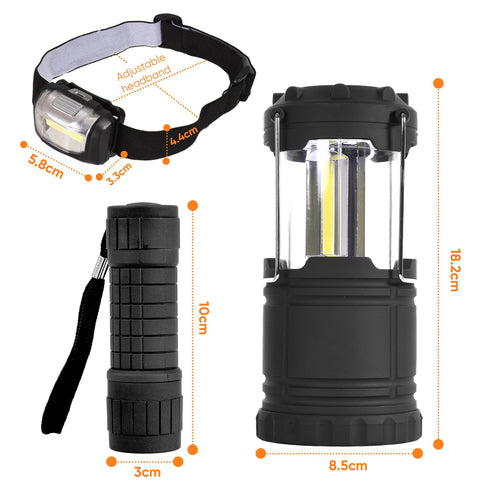 LED Collapsible Lantern COB Light