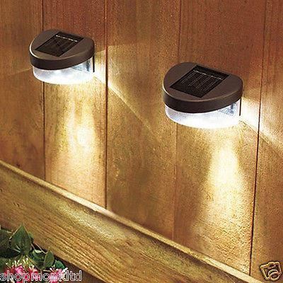 10 x Door Fence Wall Lights