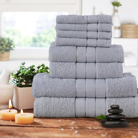 8PC Manhattan Bamboo Towel Bale Set