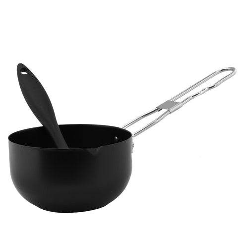 Non-stick Saucepan Pot and Silicone Baking Brush Set