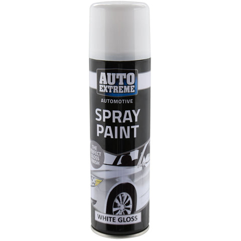 Automotive Spray Paint- White Gloss