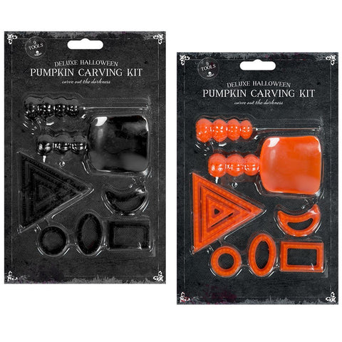 9 Piece Halloween Pumpkin Carving Set