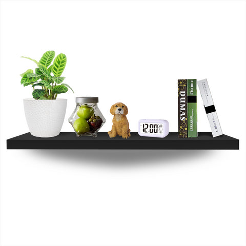 Wooden Hanging Floating Shelves