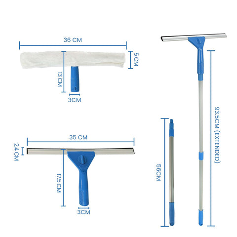 4pc Window Cleaning Washing Kit