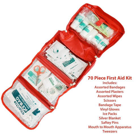 Deluxe 70PCS 1st Aid Medical Kit