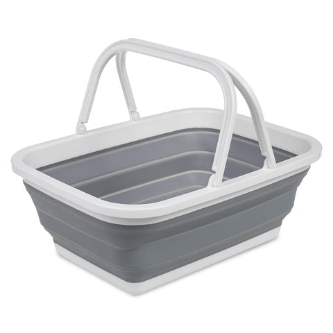 Collapsible Washing Up Bowl With Carrying Handles