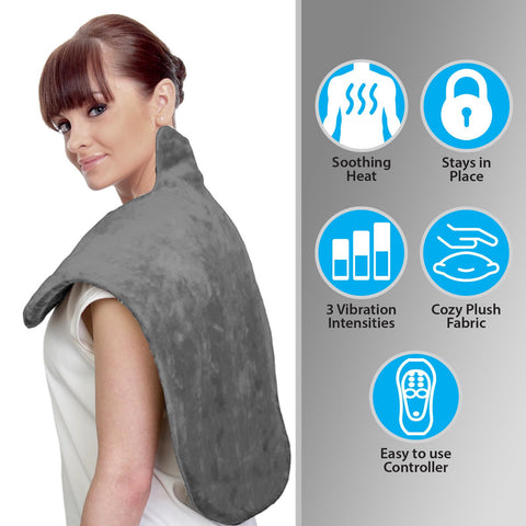 Electric Heating Pad Wrap for Neck and Shoulder