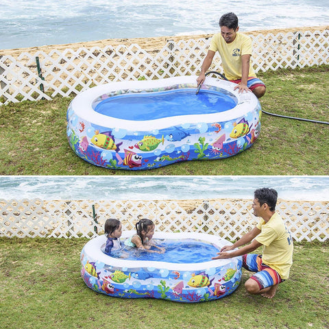 Inflatable 8 Play Swimming Centre Paddling Pool