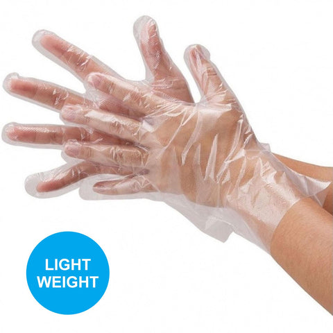 Disposable Gloves Powder Free Clear Thick Food Prep Grade