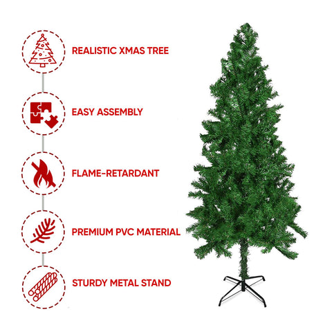 Green Artificial Christmas Tree 6Ft