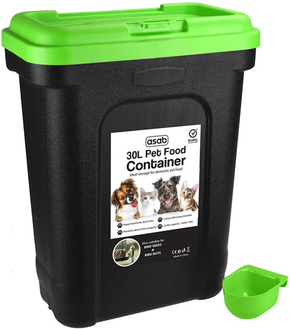 Pet Food Storage Container with Scoop