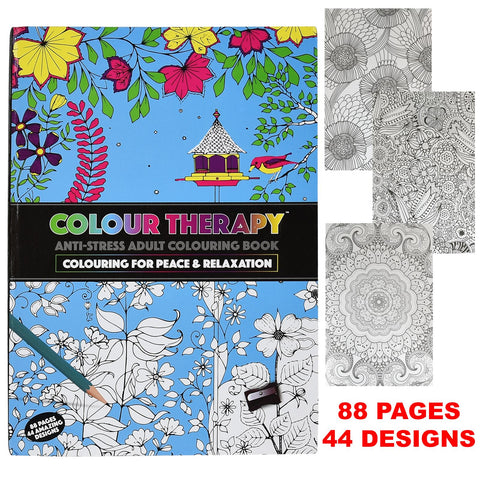 Colour Therapy Anti-Stress Colouring Book