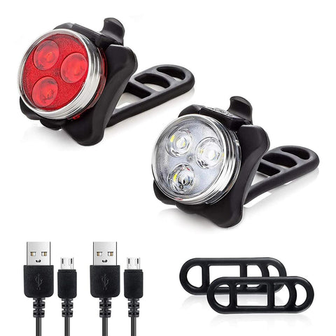 USB Rechargeable Bicycle Lights