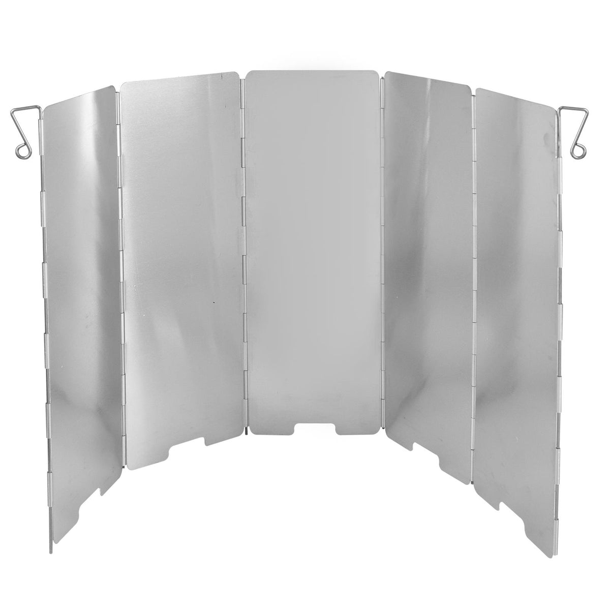 5Pcs Aluminum Portable Panel Burner Wind Shield Screens