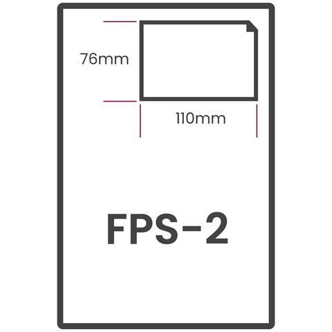 Single Integrated Sticky Paper Labels A4 110x76mm Contents 1000 Labels