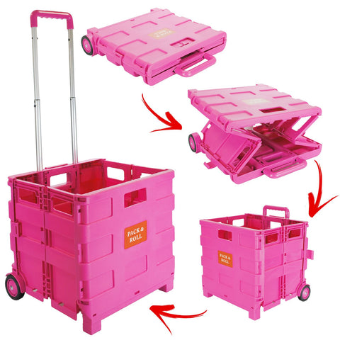 Heavy Duty Folding Warehouse Trolley