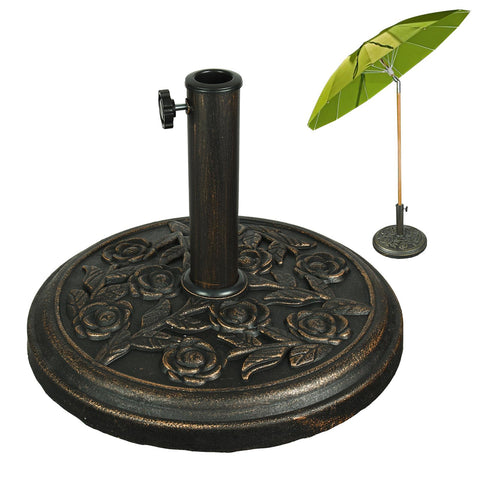 Round Umbrella Parasol Base Stand