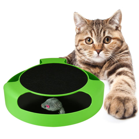 Catch the Mouse Moving Cat Toy