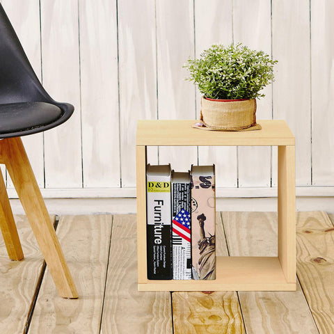 Wooden Bookcase Shelving Display