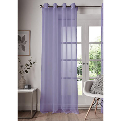 Eyelet Top Voile Curtains