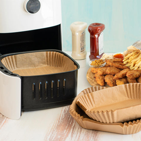 50PC Air Fryer Liners All Shapes and Sizes