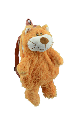 Kids Animal Rucksack Backpack Plush Cute Zoo Toy Lunch Bags