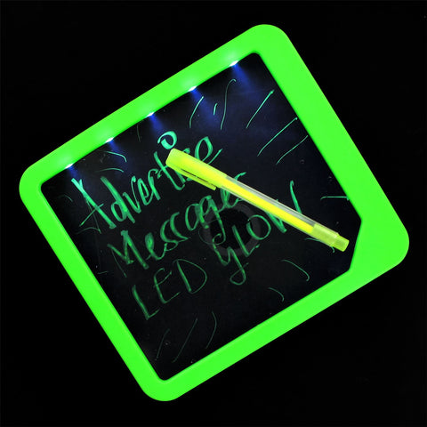 LED Fluorescent Dry Wipe Message Board