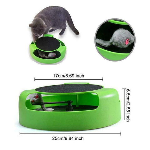 Catch the Mouse Moving Cat Toy