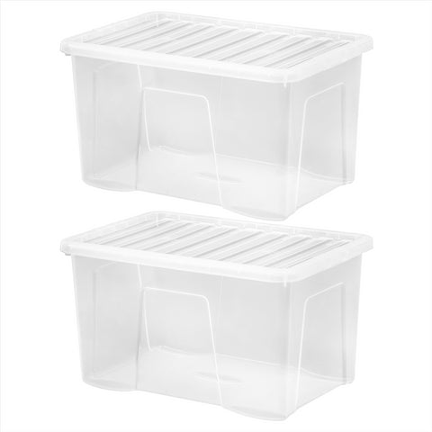 Crystal Storage Box with Clear Lid