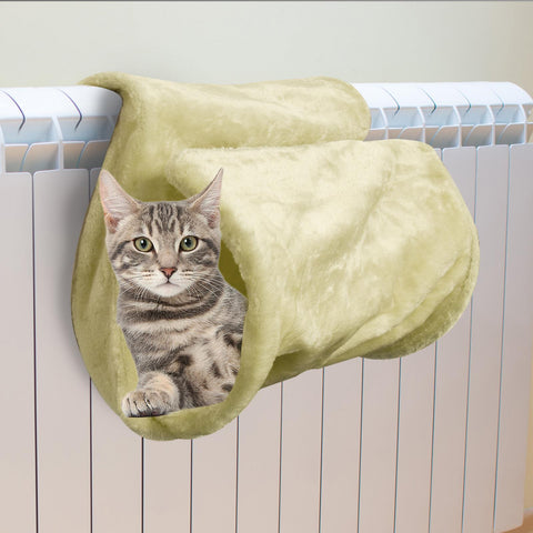 Cat Kitten Hanging Radiator Pet Bed Warm Fleece Basket