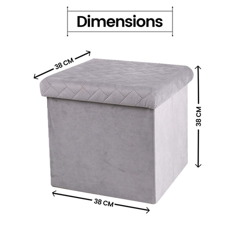 Foldable Ottoman Storage Box