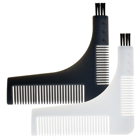 Men Beard Styling Shaping Template Comb Barber Tool