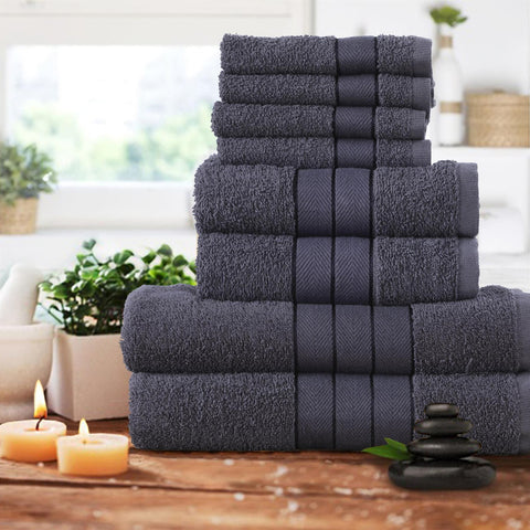 8PC Manhattan Bamboo Towel Bale Set