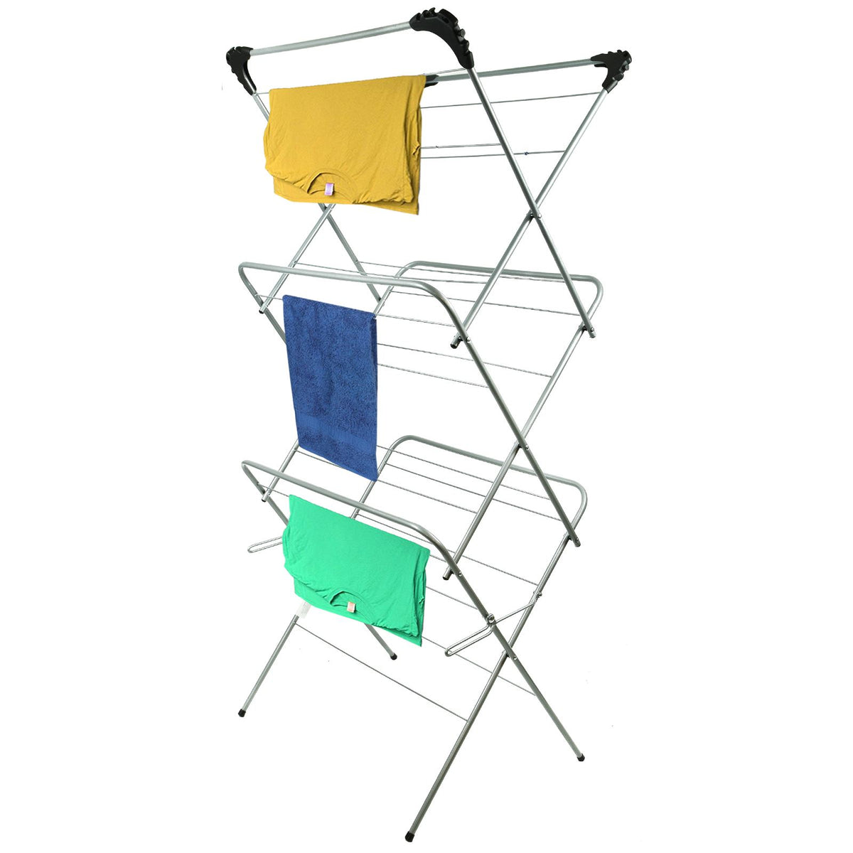 Airer Clothes Drier GREY Space for 14 meters