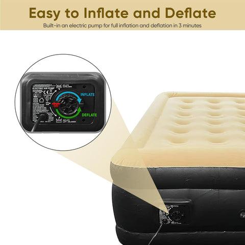 Portable Blow Up Air Mattress