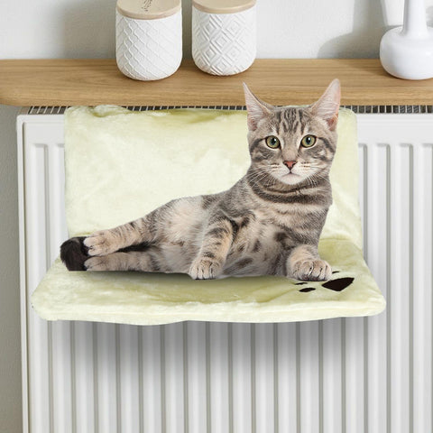 Cat Kitten Hanging Radiator Pet Bed Warm Fleece Basket