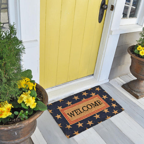 Door Mat Stars