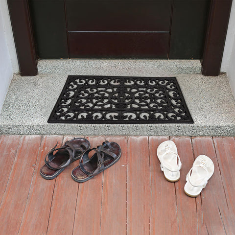 Door Rubber Wrought Mat