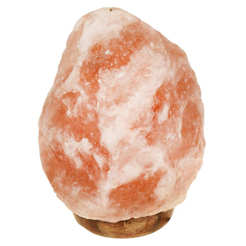 Himalayan Salt Lamp Crystal Pink Hand Carved