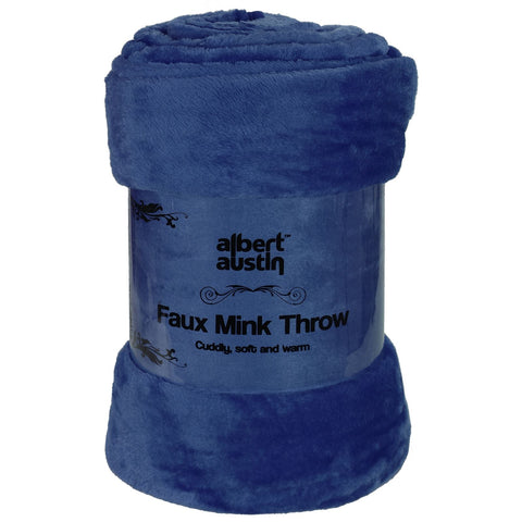 Faux Mink Throw Blanket 150 x 200 cm